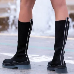 Bota Alta B077-H301 Preto