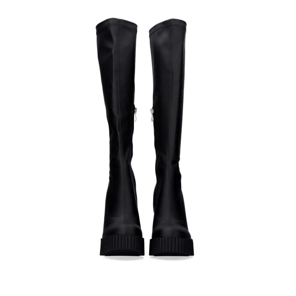 Bota Alta Com Calcanhar T5212-L1478 Preto