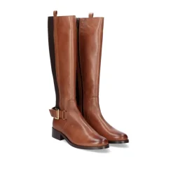 Bota Alta De Couro 741Ka Brandy
