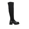 Bota Alta Meia Estilo B079-H1035 Preto