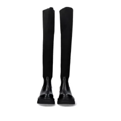 Bota Alta Meia Estilo B079-H1035 Preto