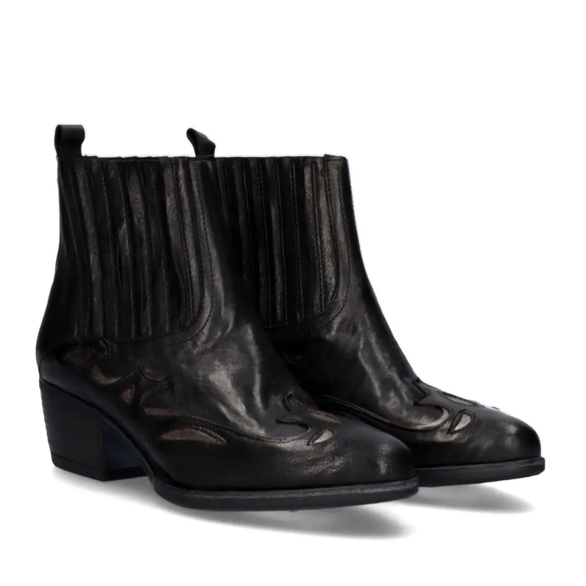 Bota De Cowboy Bela-636 Preta