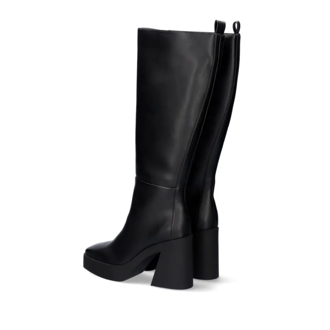 Bota De Salto Alto Vf1668-9 Em Preto