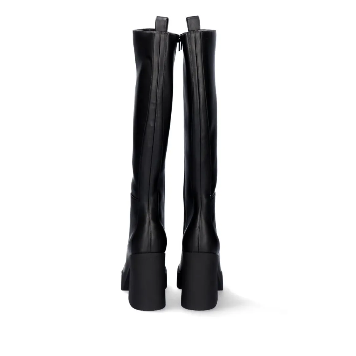 Bota De Salto Alto Vf1668-9 Em Preto