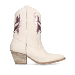 Bota Estilo Cowboy Cesar-710 Offwhite