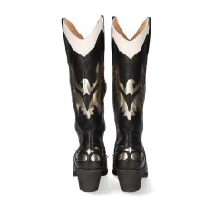 Bota Estilo Cowboy Cesar-720 Preto