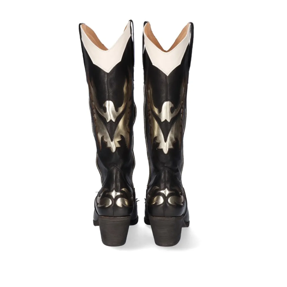 Bota Estilo Cowboy Cesar-720 Preto