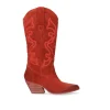 Bota Estilo Cowboy Dallas-105 Vermelho