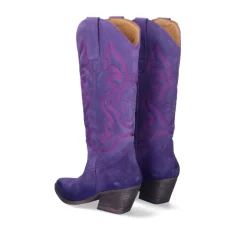 Bota Estilo Cowboy Dallas-105 Roxo
