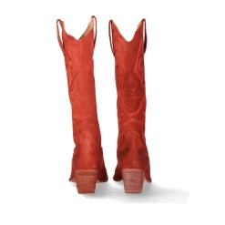 Bota Estilo Cowboy Dallas-105 Vermelho