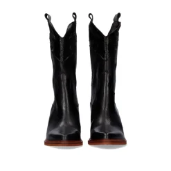 Bota Estilo Cowboy Free-9950 Black White