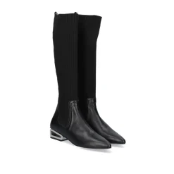 Bota Estilo Meia Preta Paris-300