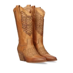 Botas Cowboy Gia-055 Camel