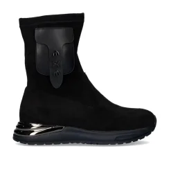 Botin Estilo Meia Em Preto Y2315-H217