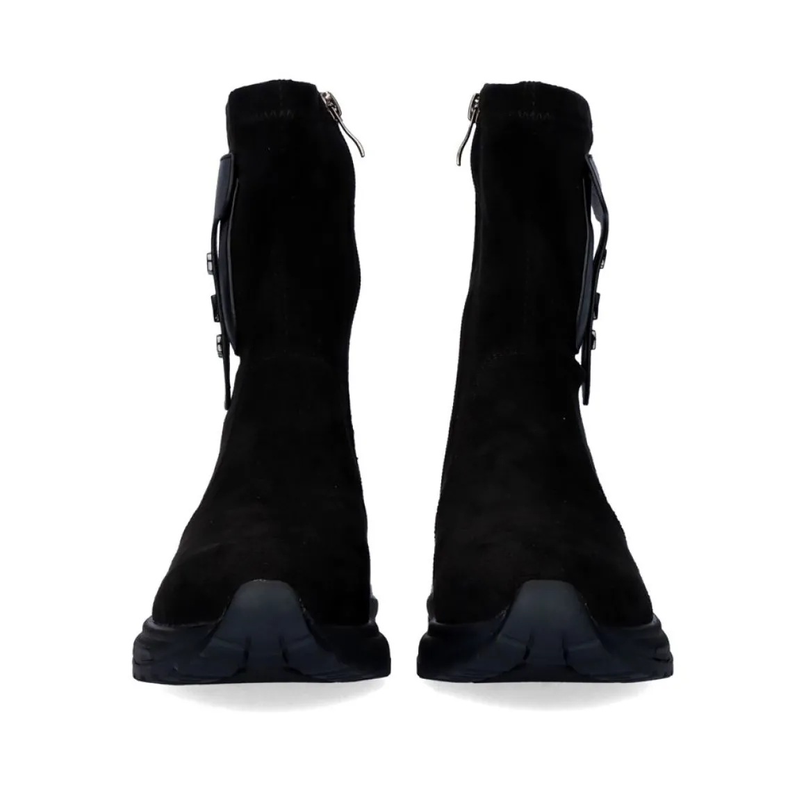 Botin Estilo Meia Em Preto Y2315-H217