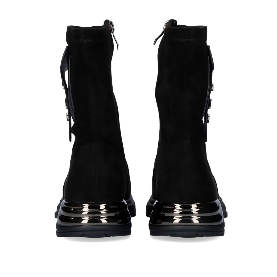 Botin Estilo Meia Em Preto Y2315-H217