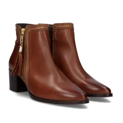 Botina Com Salto 380K Brandy