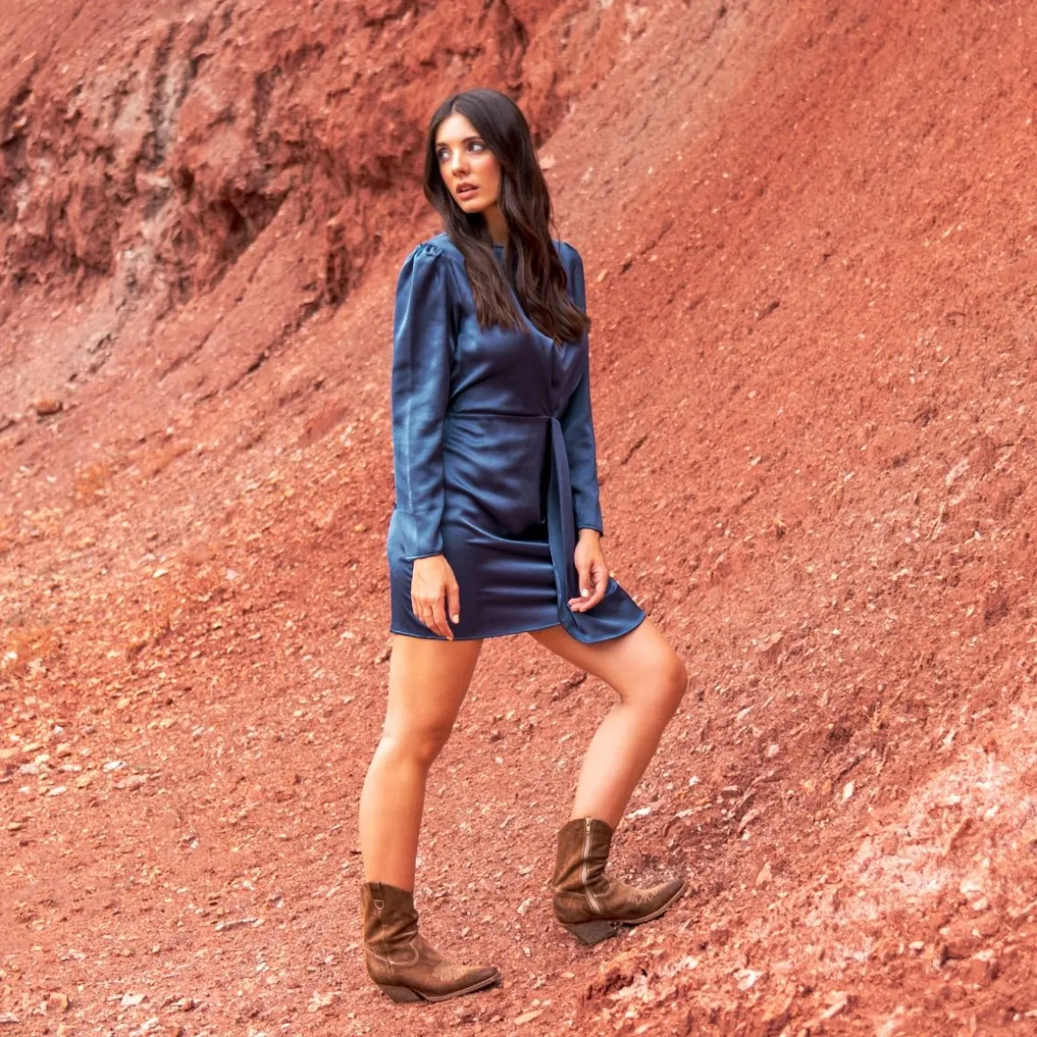 Botines Cowboy Dallas-100 Mapple