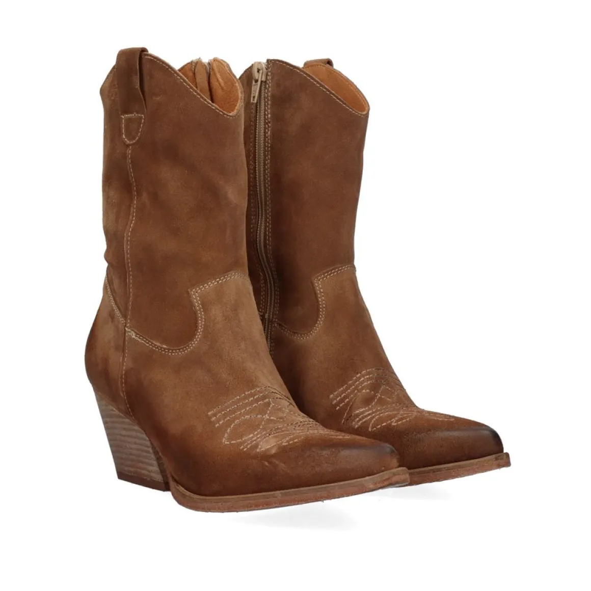 Botines Cowboy Dallas-100 Mapple