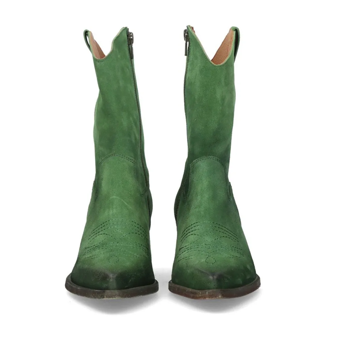 Botines Cowboy Dallas-100 Verde