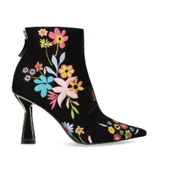 Botins De Salto (>8 Cm) Quadrado Belinda-520 Preto