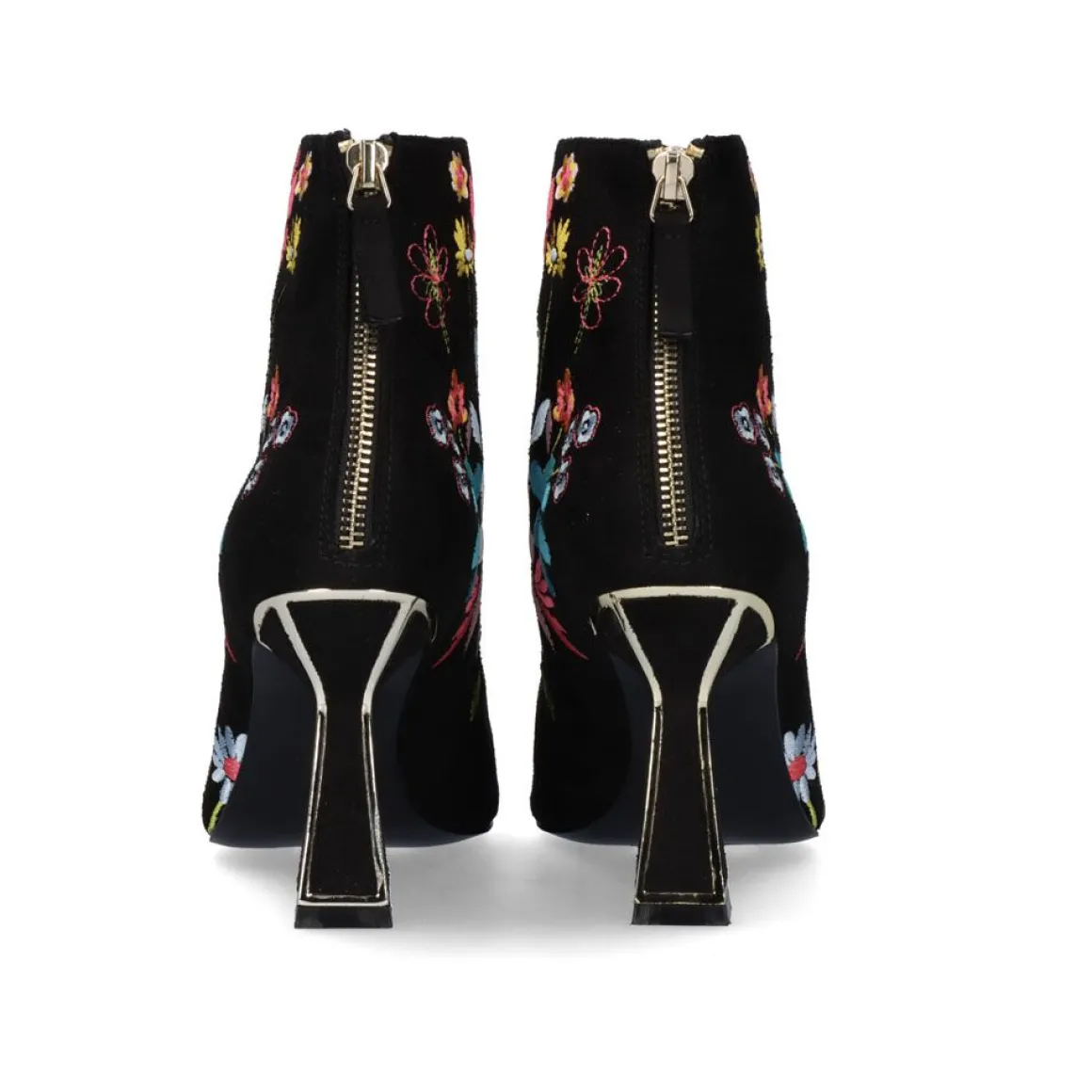 Botins De Salto (>8 Cm) Quadrado Belinda-520 Preto