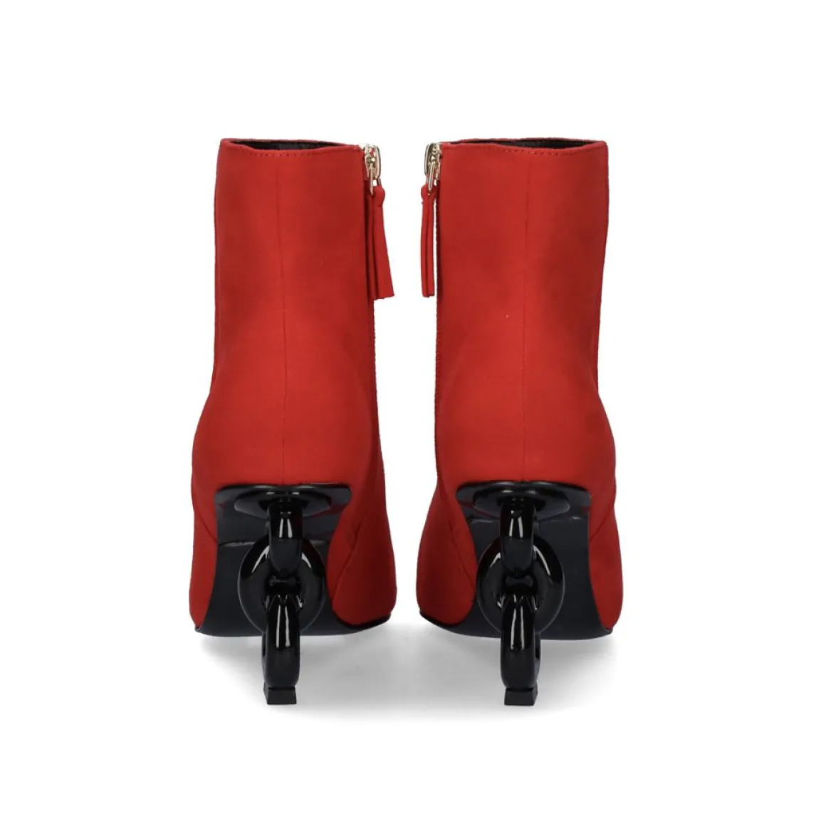 Botins De Salto (>8 Cm) Samantha-810 Vermelho