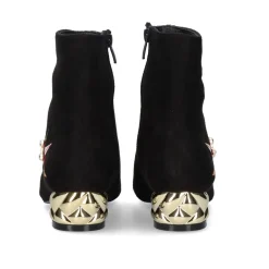 Botins De Saltobaixo Latina-211 Preto