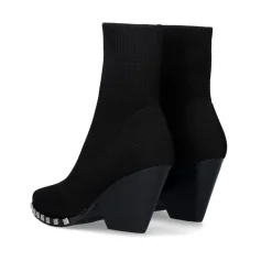 Botins Estilo Meia B469-H1111 Preto