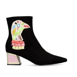 Botins Exe De Salto Baixo Rio-330 Preto