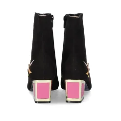 Botins Exe De Salto Baixo Rio-310 Preto