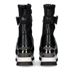 Botins Exe Y2327-F166 Licra Preto