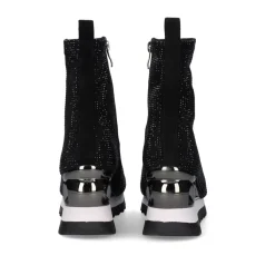 Botins Exe Y2327-H888 Glitter Preto