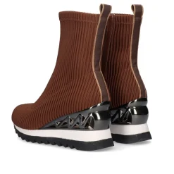 Botins Exe Y2327-H1356 Lycra Castanho