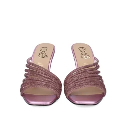 Elina-605 Sandalia Salto Violeta