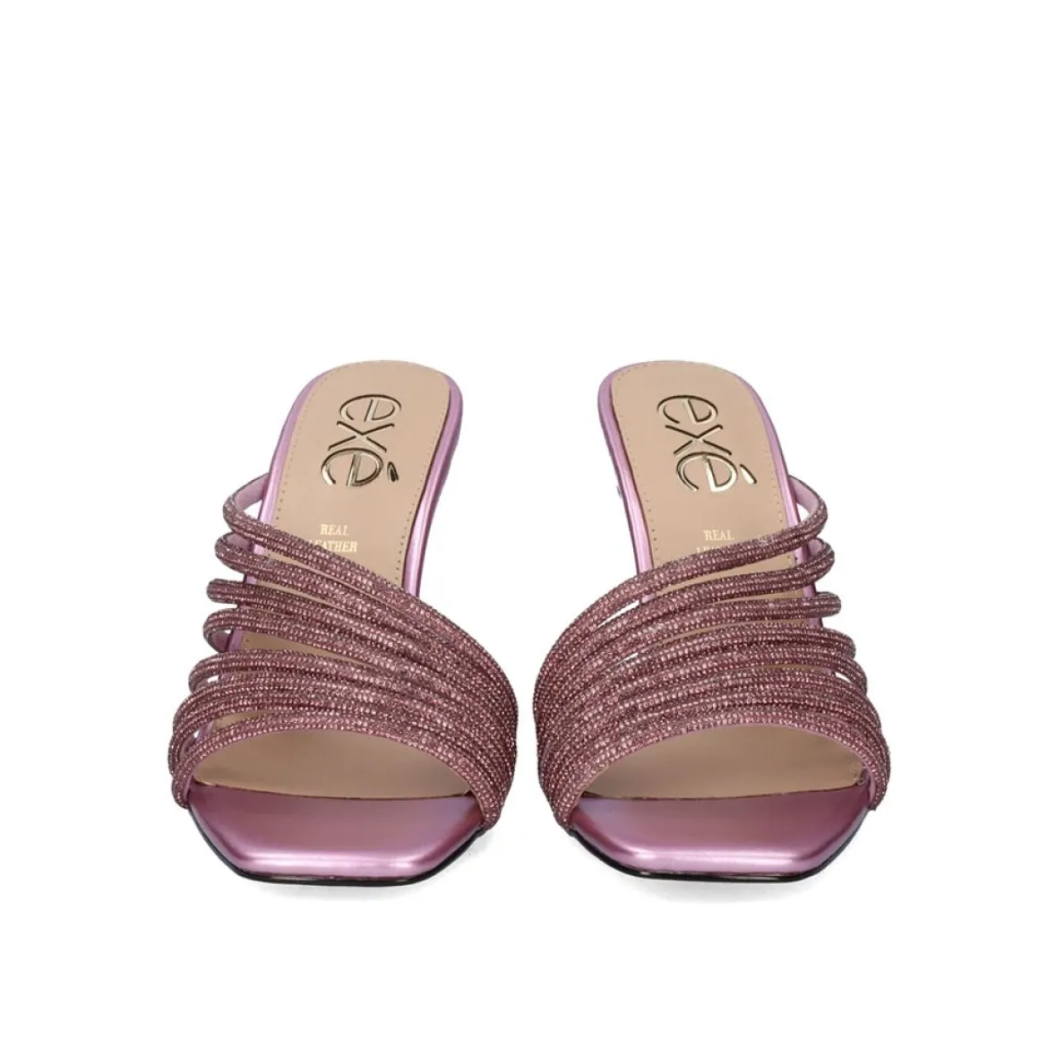 Elina-605 Sandalia Salto Violeta