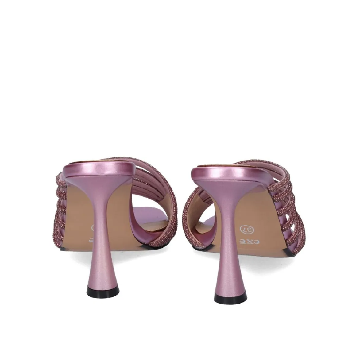 Elina-605 Sandalia Salto Violeta