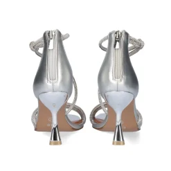 Exe Alberta-946 Strass Sandalia Prateada