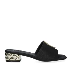 Exe Katy-811 Sandalia Glitter Preta