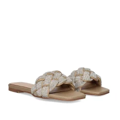 Flat Sandal Kelly-658 Taupe