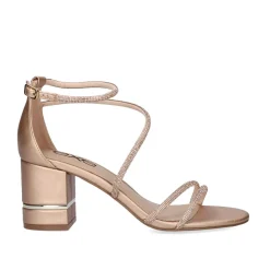 Heel Sandal 23V Penny-297 Ouro Rosa