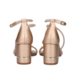 Heel Sandal 23V Penny-297 Ouro Rosa