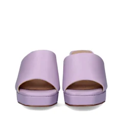 Lina-502 Sandálias Tipo Tamanho Lilas Com Salto Alto