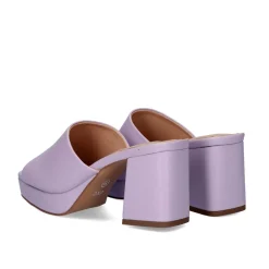 Lina-502 Sandálias Tipo Tamanho Lilas Com Salto Alto