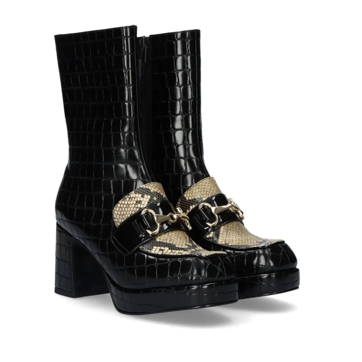 Mocassim Exe Marion-889 Coco Preto