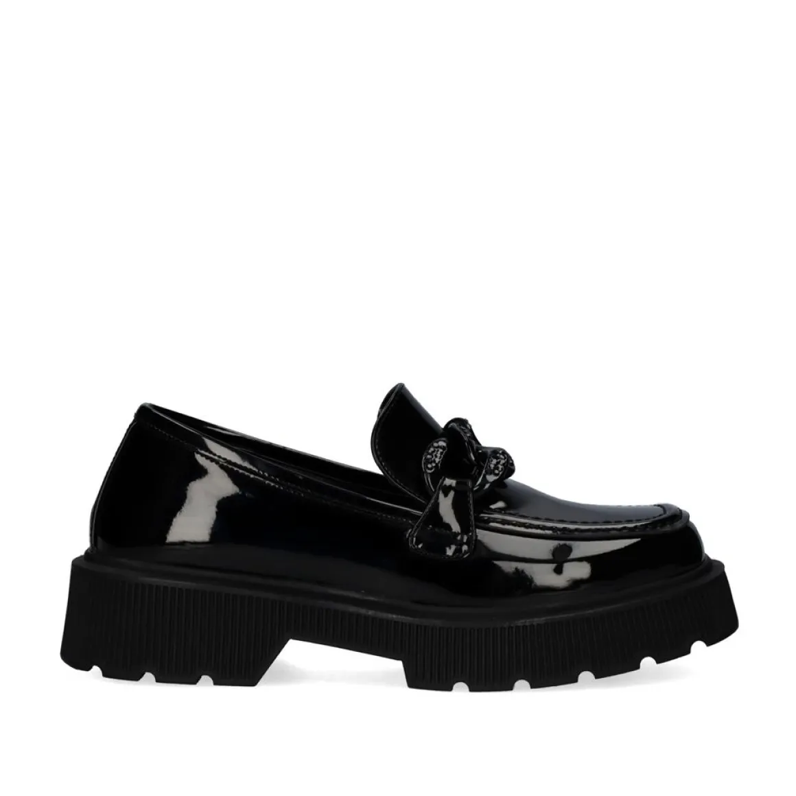 Mocassins Estilo Charol Pb6265-T7 Em Preto