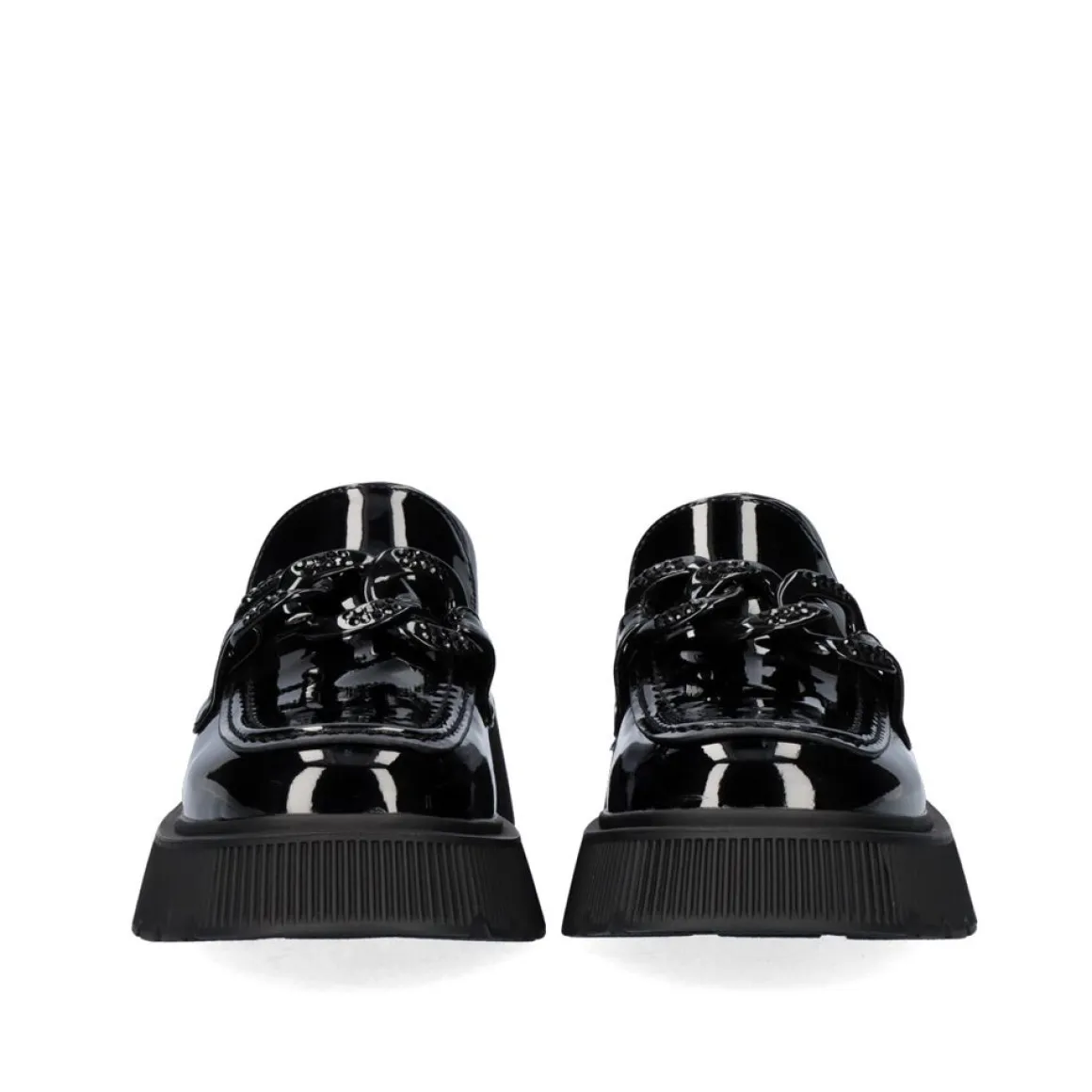 Mocassins Estilo Charol Pb6265-T7 Em Preto