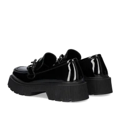 Mocassins Estilo Charol Pb6265-T7 Em Preto