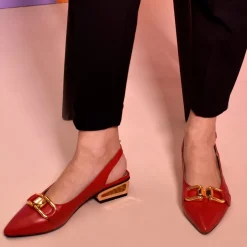 Moccasin Paris-140 Vermelho