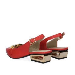 Moccasin Paris-140 Vermelho